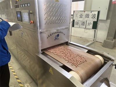 花生米微波烘烤提香機(jī)可以根據(jù)個人喜好選擇不同口感熟度